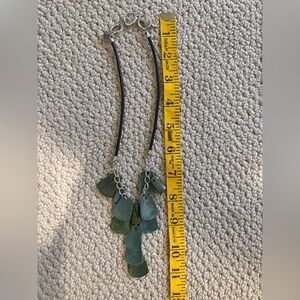 RJM SoHo Green Stone Necklace